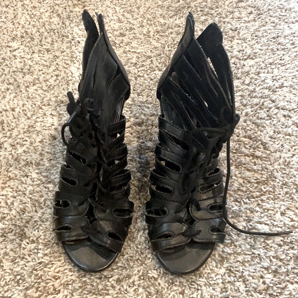 Heeled sandals